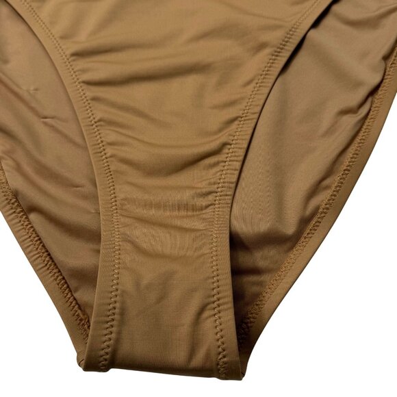 SKIMS Swim Cheeky Tanga Bottom Ochre 3x - Picture 7 of 11